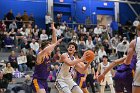 MBBall vs Emerson  Wheaton College Men's Basketball vs Emerson College is the first round of the NEWMAC Basketball Championships. - Photo By: KEITH NORDSTROM : Wheaton, basketball, NEWMAC MBBall2024